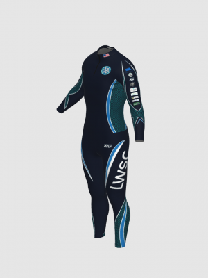 Podiumwear Unisex Bronze Two-Piece Race Suit