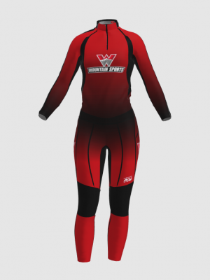Podiumwear Women's Gold Two-Piece Race Suit