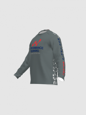 Podiumwear Unisex Crew Neck LS Tee - New Fabric 2025!