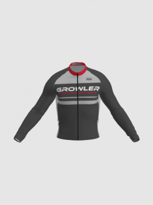 Podiumwear Men's Silver Long Sleeve Jersey