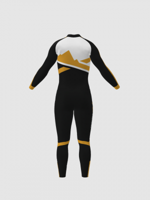 Podiumwear Unisex Bronze Two-Piece Race Suit