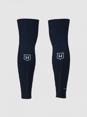 Podiumwear Dyed Black Legwarmers