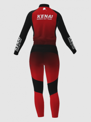 Podiumwear Women's Gold Two-Piece Race Suit
