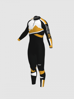 Podiumwear Unisex Bronze Two-Piece Race Suit