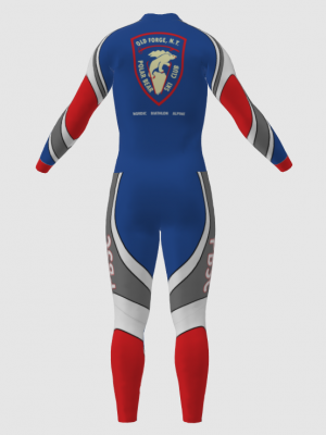 Podiumwear Unisex Bronze Two-Piece Race Suit