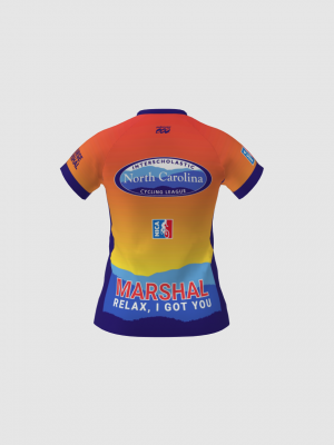 Podiumwear Women's Silver Short Sleeve MTB Jersey - NEW FABRIC 2025!