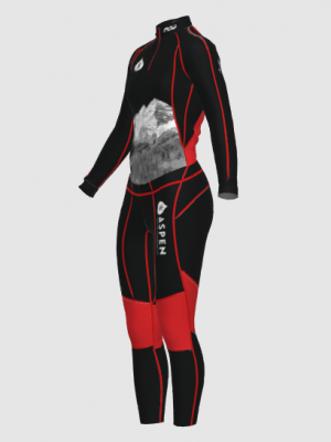Podiumwear Women's Gold Two-Piece Race Suit