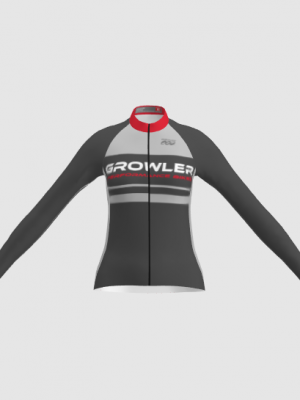 Podiumwear Women's Silver Long Sleeve Jersey