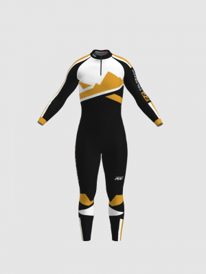 Podiumwear Unisex Bronze Two-Piece Race Suit