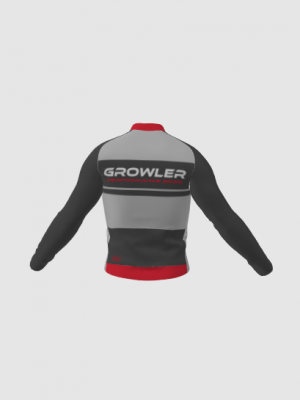 Podiumwear Men's Silver Long Sleeve Jersey