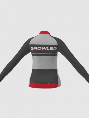 Podiumwear Women's Silver Long Sleeve Jersey