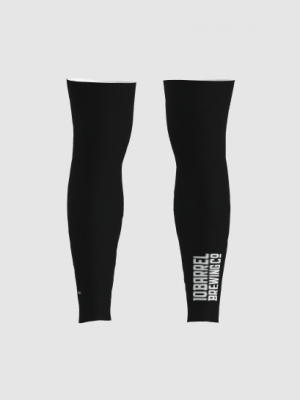 Podiumwear Dyed Black Legwarmers