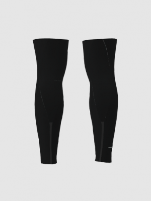 Podiumwear Dyed Black Legwarmers