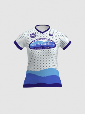 Podiumwear Women's Silver Short Sleeve MTB Jersey