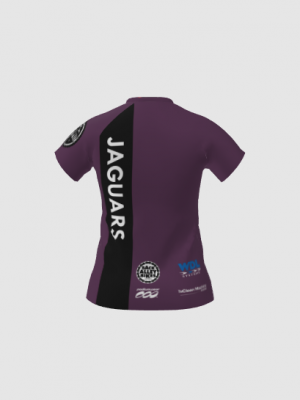 Podiumwear Women's Silver Short Sleeve MTB Jersey - NEW FABRIC 2025!