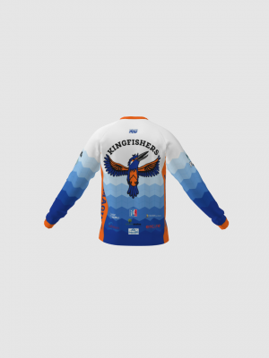 Podiumwear Unisex Silver Long Sleeve Tech Tee - New Fabric 2025!