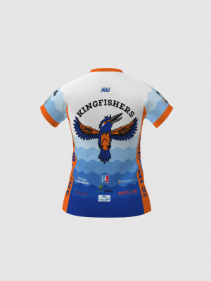 Podiumwear Women's Silver Short Sleeve MTB Jersey