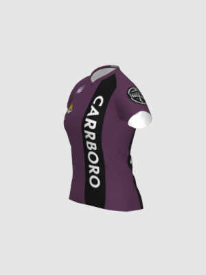 Podiumwear Women's Silver Short Sleeve MTB Jersey - NEW FABRIC 2025!
