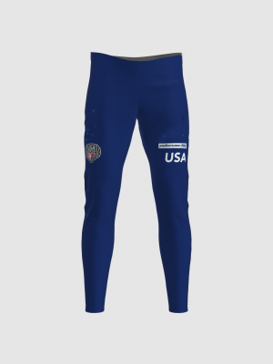 Podiumwear Unisex Gold Warm Up Pants