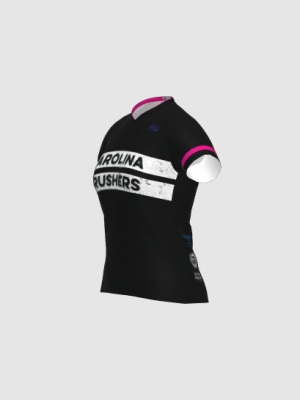 Podiumwear Women's Silver Short Sleeve MTB Jersey - NEW FABRIC 2025!