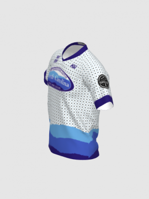 Podiumwear Men's Silver Short Sleeve MTB Jersey