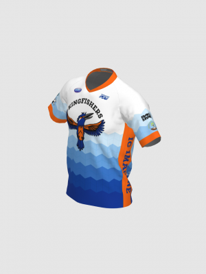 Podiumwear Men's Silver Short Sleeve MTB Jersey