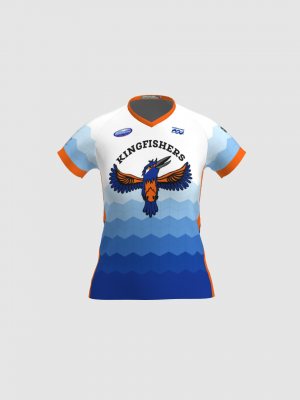 Podiumwear Women's Silver Short Sleeve MTB Jersey - NEW FABRIC 2025!