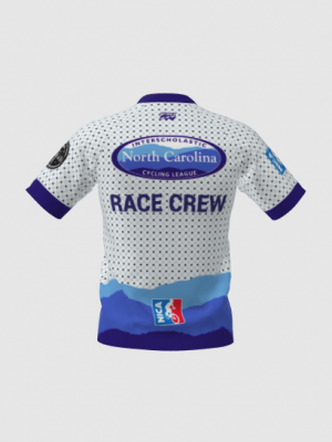 Podiumwear Men's Silver Short Sleeve MTB Jersey - New Fabric 2025!