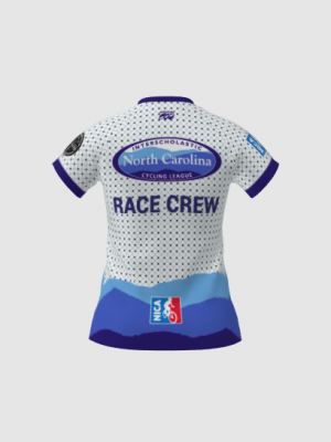 Podiumwear Women's Silver Short Sleeve MTB Jersey - NEW FABRIC 2025!
