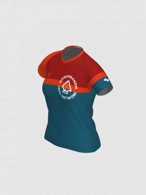 Podiumwear Women's Silver Short Sleeve MTB Jersey - NEW FABRIC 2025!