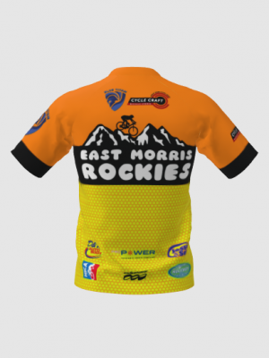Podiumwear Men's Silver Short Sleeve MTB Jersey - New Fabric 2025!