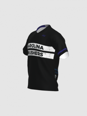 Podiumwear Men's Silver Short Sleeve MTB Jersey - New Fabric 2025!