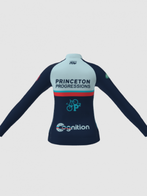 Podiumwear Women's Silver Long Sleeve Jersey