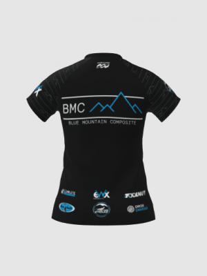 Podiumwear Women's Silver Short Sleeve MTB Jersey - NEW FABRIC 2025!