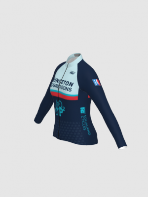 Podiumwear Women's Silver Long Sleeve Jersey