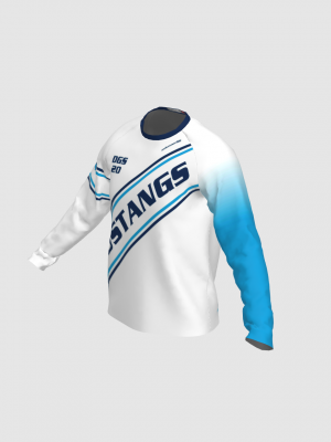 Podiumwear Unisex Silver Long Sleeve Tech Tee - New Fabric 2025!