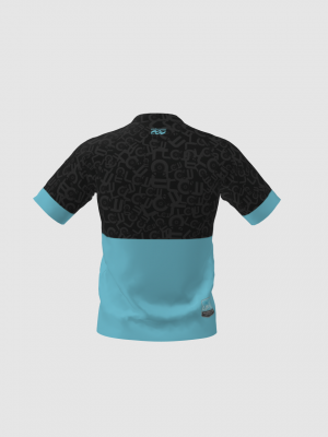Podiumwear Men's Silver Short Sleeve MTB Jersey - New Fabric 2025!