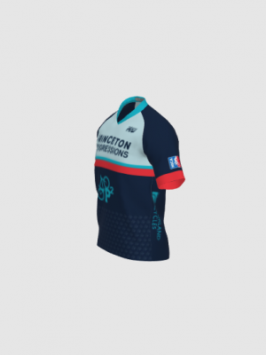 Podiumwear Women's Silver Short Sleeve MTB Jersey - NEW FABRIC 2025!