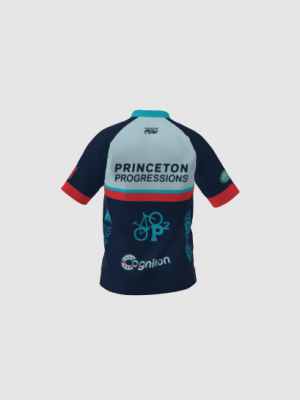 Podiumwear Men's Silver Short Sleeve MTB Jersey - New Fabric 2025!