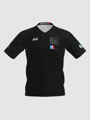 Podiumwear Men's Silver Short Sleeve MTB Jersey - New Fabric 2025!
