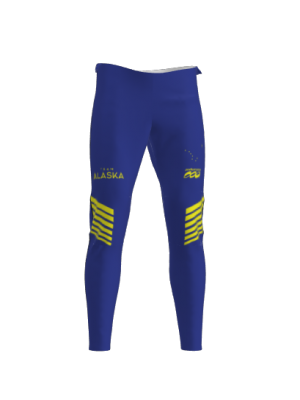 Podiumwear Unisex Gold Warm Up Pants