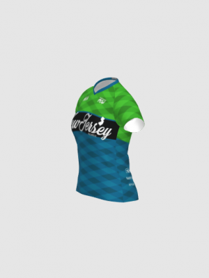 Podiumwear Women's Silver Short Sleeve MTB Jersey - NEW FABRIC 2025!