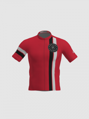 Podiumwear Men's Silver Full Zip Jersey