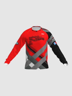 Podiumwear Unisex Silver Long Sleeve Tech Tee - New Fabric 2025!