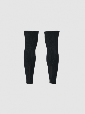 Podiumwear Dyed Black Legwarmers