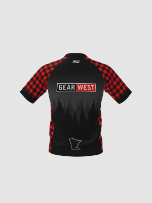 Podiumwear Men's Silver Short Sleeve MTB Jersey - New Fabric 2025!