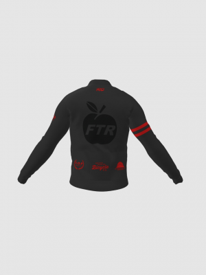 Podiumwear Men's Gold Merino Wool Long Sleeve Jersey