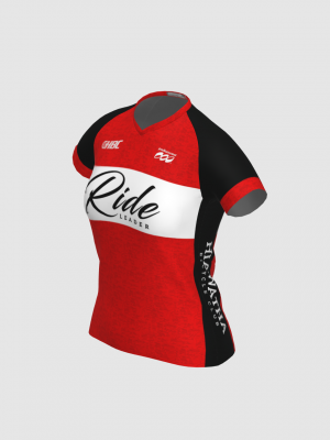 Podiumwear Women's Silver Short Sleeve MTB Jersey - NEW FABRIC 2025!