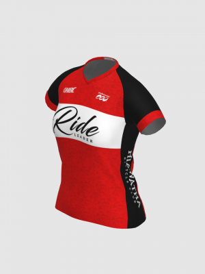 Podiumwear Women's Silver Short Sleeve MTB Jersey