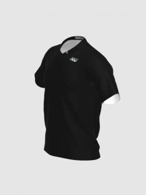 Podiumwear Men's Silver Short Sleeve MTB Jersey - New Fabric 2025!